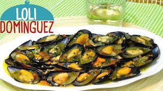 Mejillones a la marinera Receta muy fácil y rápida Receta Loli Domínguez  Semana Santa [upl. by Ecitnerp228]