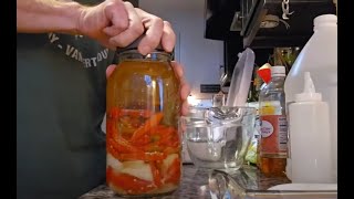 Smoked Fermented Hot Sauce Part 2 [upl. by Zanahs798]