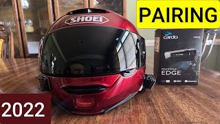 Packtalk Edge Installation Shoei Neotec 2 Helmet  How to Pair [upl. by Oliric]