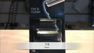 How To Change The Foil And Cutter On Your Braun Electric Shaver 11B [upl. by Gal913]