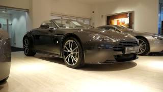 Aston Martin Edinburgh  Vantage V8 S SP10 Roadster [upl. by Acinna282]