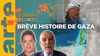 Une brève histoire de Gaza  Le dessous des cartes  Une leçon de géopolitique  ARTE [upl. by Moyer]