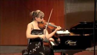 Luanne Homzy  Faure Violin Sonata 1st movement [upl. by Illac]