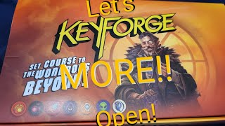 Keyforge Aember Skies Lets Open MORE [upl. by Nesaj]