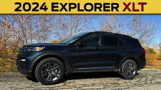 2024 Ford Explorer XLT  Under the hood technology and more [upl. by Eirolav]