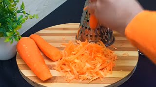 La Fameuse Recette Carottes Râpées ‼️ Recette Facile et Rapide 🔝 [upl. by Ver]