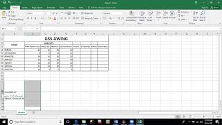 GCE 2K18 OL NW Mock CompScience Paper III Task II Spreadsheet [upl. by Nakhsa]