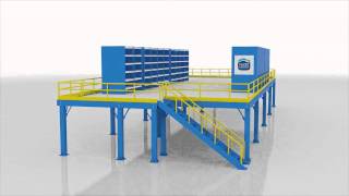 Mezzanine Floor System Manufacturers  SILVER LINING [upl. by Pearl]