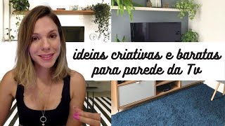 PAINÉIS DE TV  5 DICAS DE DECORAÇÃO PARA SALA SIMPLES E BARATA [upl. by Blackington7]