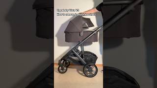 Uppababy Vista V3 Attaching  Removing the Bassinet [upl. by Elazaro453]