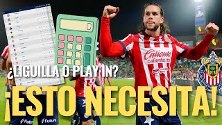 🚨 ¡NOTICIAS CHIVAS ¿Jugará LIGUILLA DIRECTA o sólo PLAY IN Estas SON las COMBINACIONES 🚨 [upl. by Yznyl]