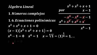 ALU1161 Ecuaciones polinómicas SIN USAR MÉTODO DE RUFFINI [upl. by Rekrap]