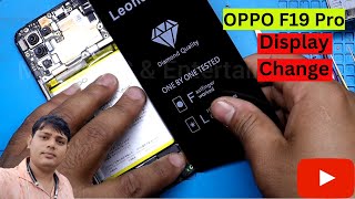 Oppo F19 Pro 5G Display Change  Oppo F19 Pro Display Price  Oppo F19 Pro Lcd replacement [upl. by Eixid]