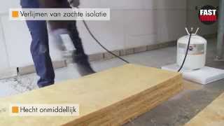 Rectavit Fast Forward Verlijmen van zachte isolatie plasticfolie en polystyreen [upl. by Beret]