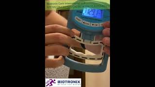 Handheld 120kg Digital Dynamometer Grip Strength Meter Automatically Captures By Biotronix [upl. by Cocks]