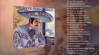 Volver Disco Completo Vicente Fernández Mix Exitos [upl. by Einallem]