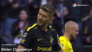 AIK  Mjällby  Omgång 26 2023 [upl. by Tucky114]