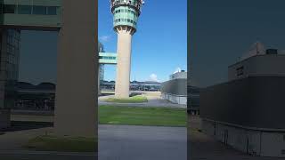 HKG  SIN Cathay Pacific  Pushback taxi and takeoff on a clear day  July 2023 [upl. by Roddie]