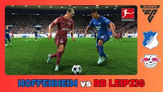 HOFFENHEIM vs RB LEIPZIG  Bundesliga 202425  EA SPORTS FC 25 [upl. by Saduj]