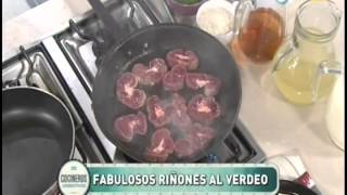 Riñones al verdeo con arroz pilaf Parte 1 [upl. by Tearle]