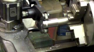 Pt 34 How to Knurl on a Lathe [upl. by Odlonra397]