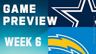 Dallas Cowboys vs Los Angeles Chargers  2023 Week 6 Game Preview [upl. by Orlantha400]