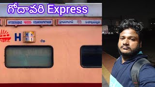 Godavari ExpressIRCTC Food Review Train JourneyTelugu Train Video [upl. by Ryann]