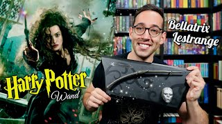 BELLATRIX LESTRANGE WAND amp DISPLAY  Harry Potter The Noble Collection [upl. by Arleta]