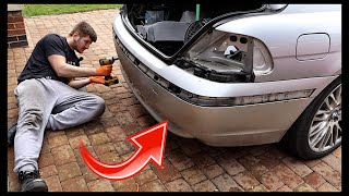 BMW E65 E66 7 SERIES REAR BUMPER amp TAILIGHTS REMOVAL REPLACEMENT [upl. by Tima]