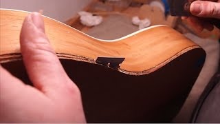 Guitar Repair  You Wont Believe What I Found Inside [upl. by Cheyney]