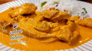 🔴Como Hacer Pollo en Crema de Chipotle ¡Riquisimo🔥El sabor latino [upl. by Niatsirk334]