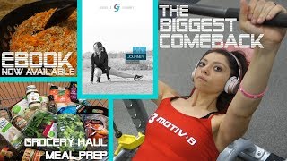 THE BIGGEST COMEBACK  Grocery Haul  Meal Prep  EBOOK Available  Brown Rice Recipe [upl. by Artenahs658]