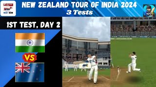 Bumrah 4fer amp Gills 49  🇳🇿 New Zealand Tour of India 🇮🇳  1st Test Day 2  Wcc3 [upl. by Raddatz]