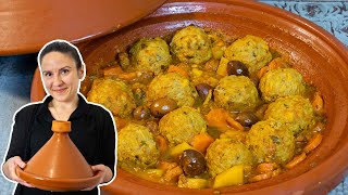 TAJINE KEFTA DE SARDINE Recette Traditionnelle Marocaine  Plat Familial Facile et Rapide [upl. by Hengel]