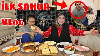 İLK SAHUR VLOG 2024  BARIŞ SOFRADA UYUDU [upl. by Atnicaj]