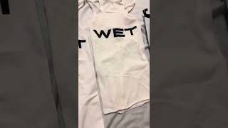 Yeezy YZY Mowalola WET tank vultures merchandise [upl. by Rothberg193]