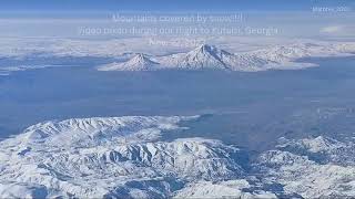 Mountains Covered by Snow  Kutaisi Georgia Nov 22 2023 [upl. by Magbie]