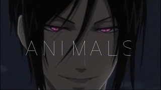 Animals  Kuroshitsuji Black ButlerAMV [upl. by Misaq]