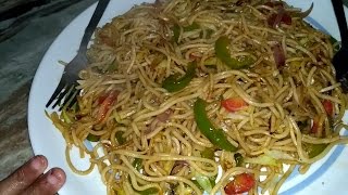 NOODLES  Yummy Hakka Noodles Recipe Cooking and Eating in Village  Chinese Food  Veg Noodles [upl. by Delbert]