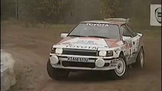 Lombard RAC Rally 1989 BBC Coverage [upl. by Nalak]