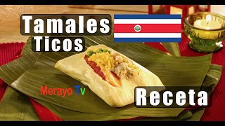 Tamales Ticos para Navidad Receta Muy Fácil [upl. by Pack]