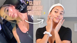 MY NIGHT TIME SKINCARE ROUTINE FOR GLOWY SKIN [upl. by Lydie293]