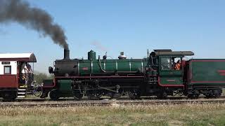 BB1814 Steam Train TWMBA to WYREEMA 21 Sept 2024 [upl. by Nakada]