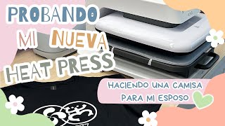 Probando la HTVRont Auto Heat Press [upl. by Nessah588]