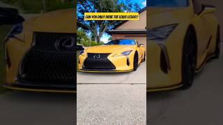 Can You Daily Drive the Lexus LC500 lexus lc500 shorts shortsyoutube [upl. by Bensen]