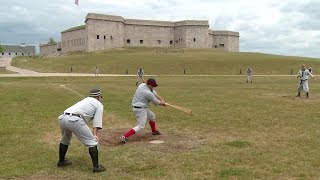 A friendly game of baseball 1861 style [upl. by Yboc912]