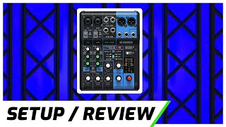 Yamaha MG06X Audio Mixer  Overview Setup amp Review [upl. by Ardnekat]