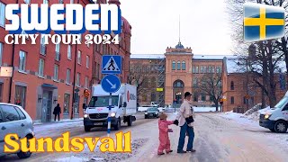 DRIVE in SWEDEN  SUNDSVALL 2024 [upl. by Raval666]