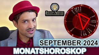 SKORPION MONATSHOROSKOP SEPTEMBER 2024  ZEHNSTERN ASTROLOGIE [upl. by Minica]