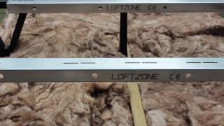 How to board a loft at different joist spacings  LoftZone [upl. by Oliver]